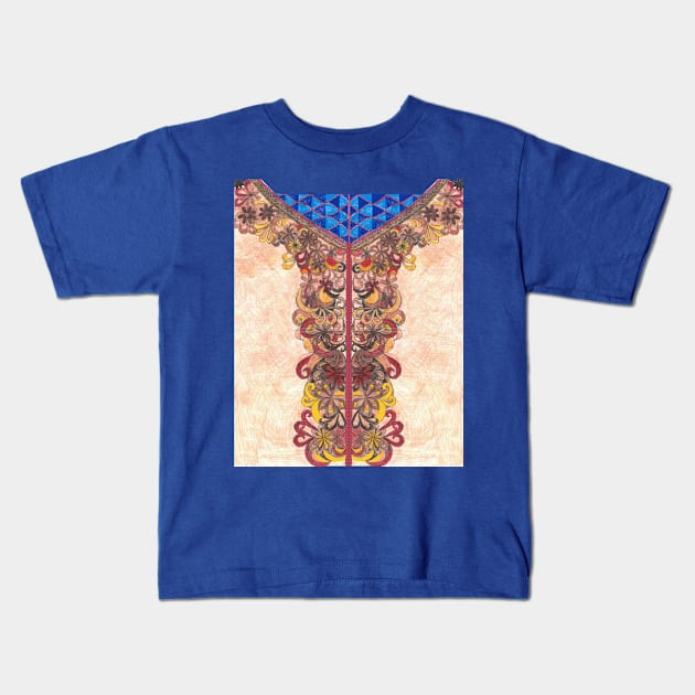 North African bandit princess design Kids T-Shirt by ICArtist